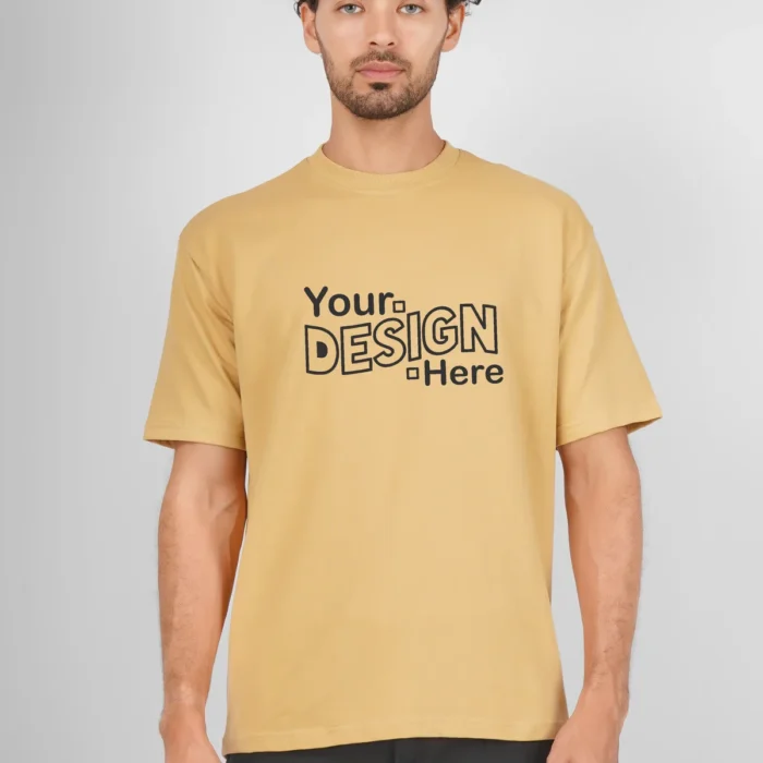 Beige Oversized T-Shirt