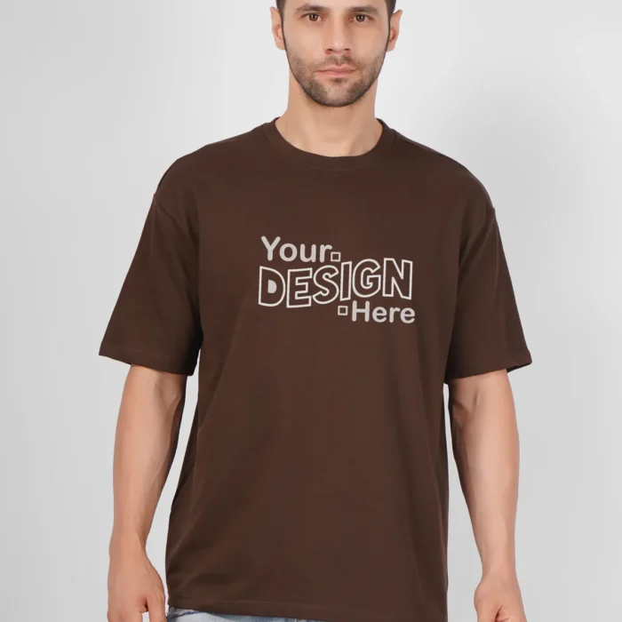 Brown Oversized T-Shirt